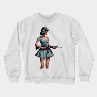 Tactical Girl Crewneck Sweatshirt